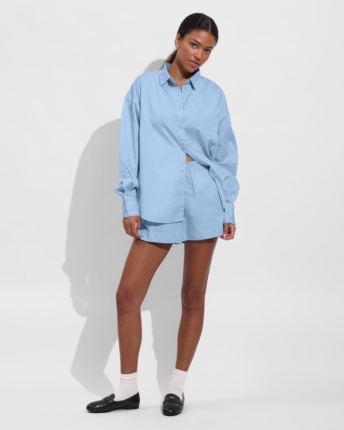 Port Button Down - Blue Skies