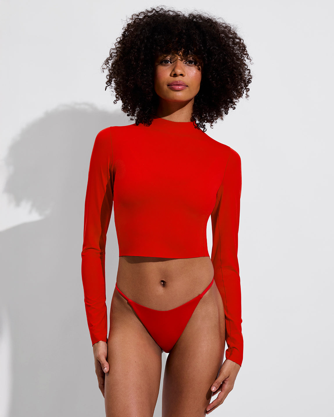 Rays Long Sleeve Top - Sweet Chili Heat
